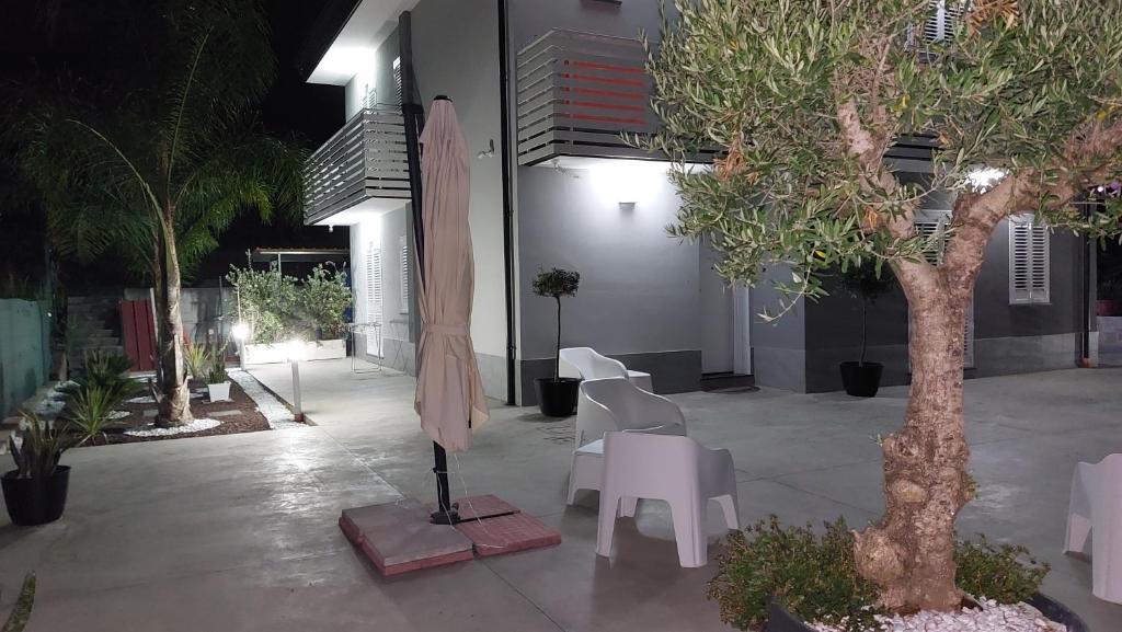 La terrazza, di sera